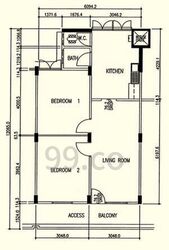 Blk 28 Telok Blangah Rise (Bukit Merah), HDB 3 Rooms #561009201